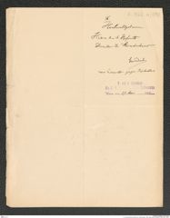 k.k. naturhistorisches Hofmuseum, Intendanzakten 1885-1896 (Hauer), Aktenzahl Z.362.a/1891, Seite 4